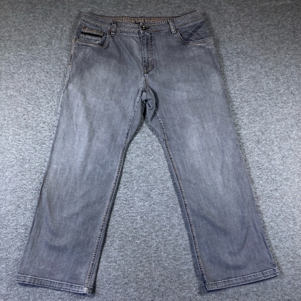 prAna Jeans Mens 38Wx30L Grey Denim 5 pocket‎